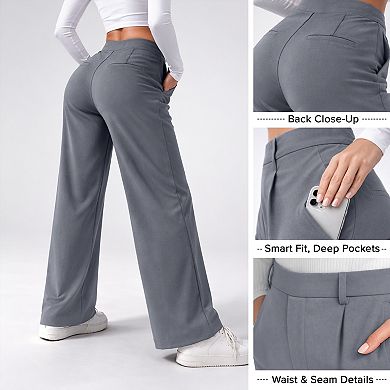 Women’s Stretch Work Pants 5 Pockets Utility, Flexible & Comfortable Fit WOVA COUTURE