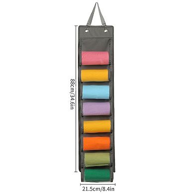 Hanging Closet Organizer Storage Bag Double Sided Storage for Socks Space Saving Closet Organizer