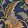Navy Blue Floral