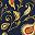 Navy Floral