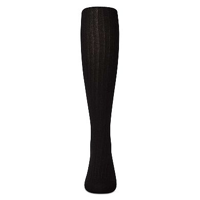 3 Pack Girls Classic Ribbed Cotton-Rich Knee Socks