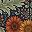Navy Floral Tapestry
