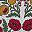 Red Floral Botanical