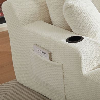 Loheer Oversized Chaise Lounge Chair Indoor No Assembly Comfy Sleeper Sofa