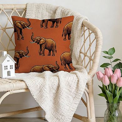 Decorative Throw Pillow, William Morris Art 18" Waterproof Cushion Sham Singular