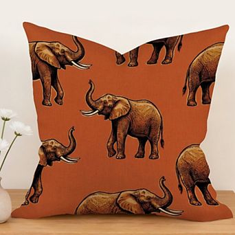 Decorative Throw Pillow, William Morris Art 18" Waterproof Cushion Sham Singular