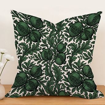 Outdoor Waterproof Decorative Throw Pillow Cover, 18", Floral Decor for Home Farmhouse