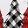 Red Plaid Trees