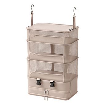 Hanging Travel Organizer Bag Foldable Portable Luggage Storage Bag for Clothes Accessories