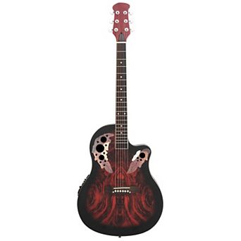 Full-Size Cutaway Acoustic-Electric Guitar with Spruce Top, EQ Pickup
