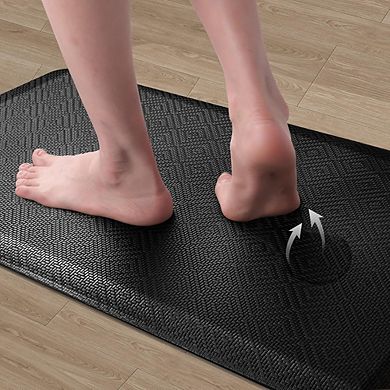 Cushioned Anti Fatigue Kitchen Mat Water Resistant Non Slip Standing Rug