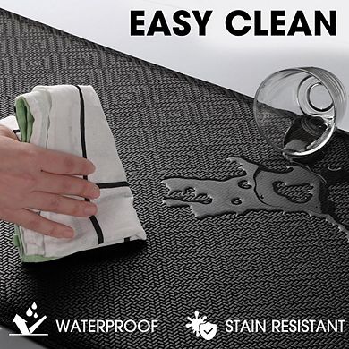 Cushioned Anti Fatigue Kitchen Mat Water Resistant Non Slip Standing Rug