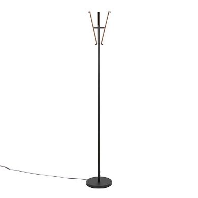 Loheer Modern Swivel Floor Lamp with Metal Base