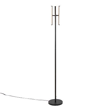 Loheer Modern Swivel Floor Lamp with Metal Base