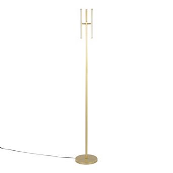Loheer Modern Swivel Floor Lamp with Metal Base