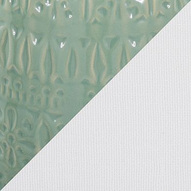 Loheer 20" Claudia Contemporary Ceramic Accent Lamp Set of 2 with Linen Shade