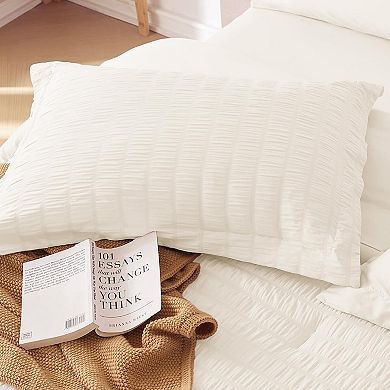 All Season Queen Size Bed in a Bag 7 Pieces Comforter Set with Sheets, Pillowcases & Shams