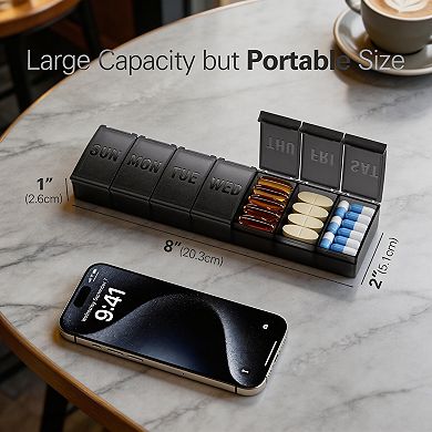Splendid Frame Weekly Medicine Pill Organizers