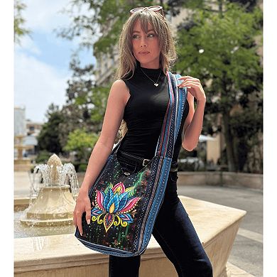 Kathmandu Collection Lotus Handmade Hobo Bag