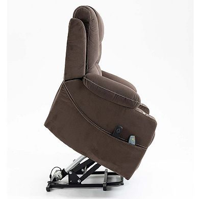 Oversized Power Lift Recliner, 400lbs, Massage and Heat