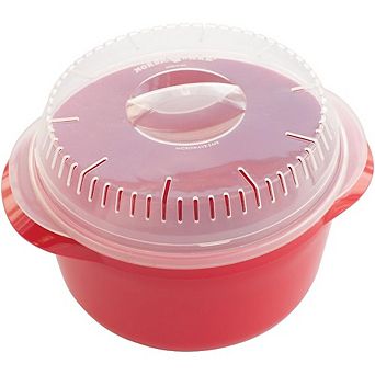 Microwave Multi-Boiler, 5.5 cup Steam Cooker for Quick Cooking