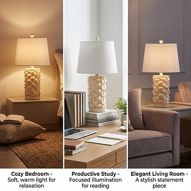 LOHEER Industrial Tree Floor Lamp with Adjustable Mesh Shades for Living Room and Office