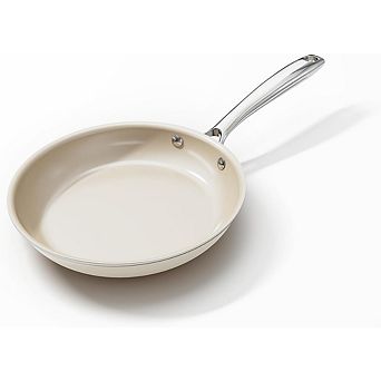 Ceramic Nonstick Egg Pan, 8" Frying Skillet, Induction & Oven Safe, PFAS-Free