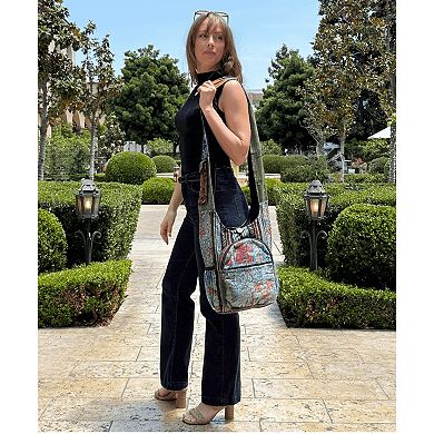 Kathmandu Collection Patchwork Hobo Bag