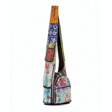 Kathmandu Collection Patchwork Hobo Bag