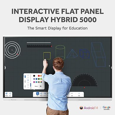 Interactive Flat Panel Display Hybrid 5000