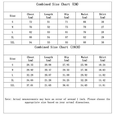 Women's 2-Piece Tankini Swimsuit with Skirted Bottom, Tummy Control Bathing Suit