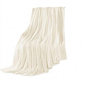 Plush Microfiber Fleece Blanket, Soft Lightweight Cozy All-Season Throw