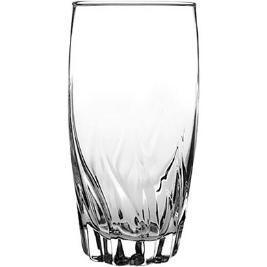 Central Park Drinking Glasses Set of 4, 16 oz, Dishwasher Safe