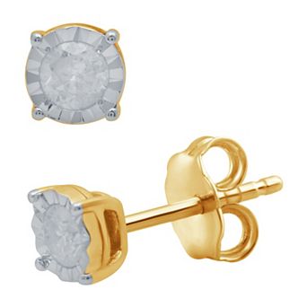 Diamond Essentials 1/5 Carat T.W. Lab Grown Diamond Stud Earrings