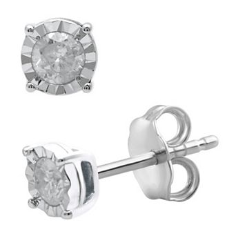 Diamond Essentials 1/5 Carat T.W. Lab Grown Diamond Stud Earrings
