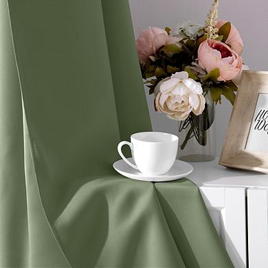 Blackout Curtains 2 Panels, Thermal Insulated, Soundproof Drapes
