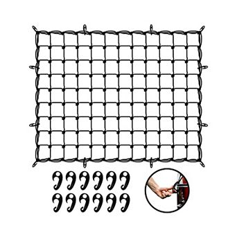 Mockins 36" x 20" Bungee Cargo Net (Stretches to 100" x 75")