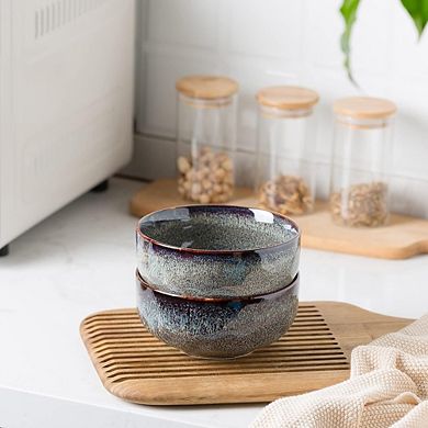 Ceramic Serving Bowls Set, 22oz, 2-Pack, Salad & Soup Bowls for Kitchen