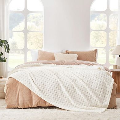 Ultra Soft Waffle Throw Blanket, Fluffy Plush Cozy Decorative Blanket