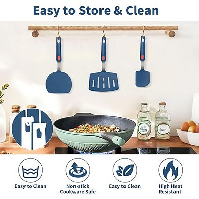 3-Piece Silicone Spatula Set, Heat-Resistant, Nonstick Cooking Utensils