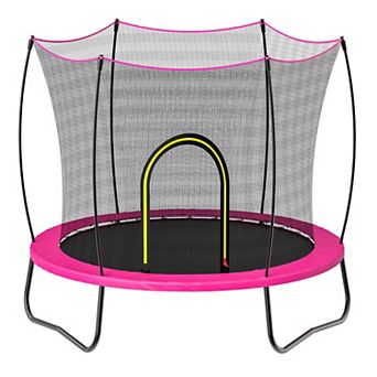 Loheer 55 inch Kids Spring Trampoline,Heavy Duty Rebounder for Indoor Outdoor Active Play