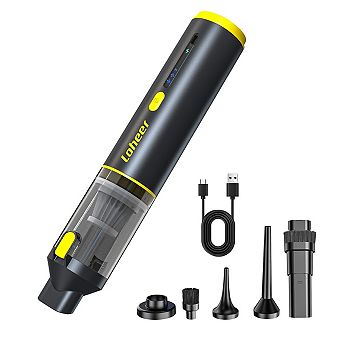 Loheer Cordless Handheld Vacuum with 16KPA Powerful Suction and LED Display for Car Home and Pet
