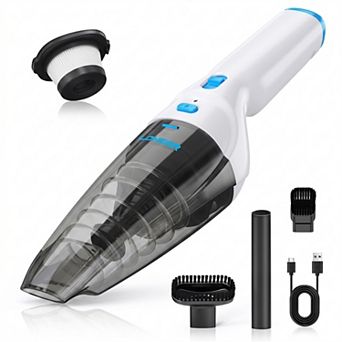 Loheer Handheld Vacuum Cordless, 9.5KPA Hand Vacuum Cleaner, Portable Lightweight for Home Car Pet