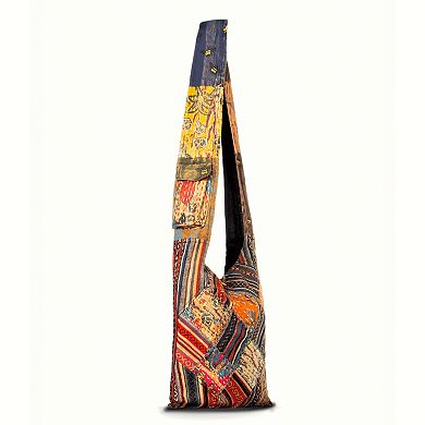 Kathmandu Collection Quilted Patchwork Hobo Bag