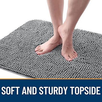 Absorbent Dog Door Mat Non Slip Washable Chenille Mud Indoor Entry Mat
