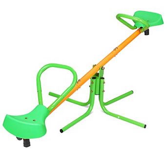 Loheer Spinning Seesaw,360 Degree Rotation, for Backyard Play