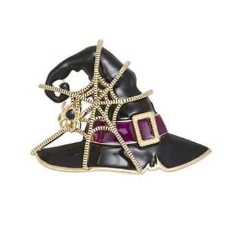 Napier Gold Tone Witch Hat Pin