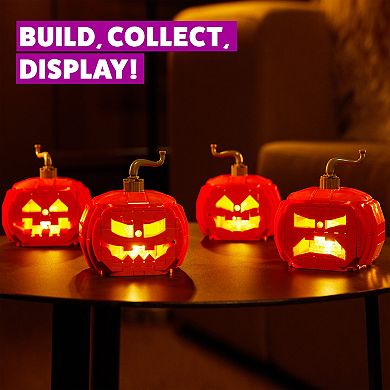 MAX Premium Bricks LED Halloween Building Collection (Naughty) by ZURU