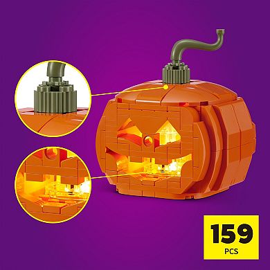 MAX Premium Bricks LED Halloween Building Collection (Naughty) by ZURU
