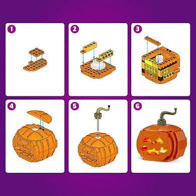 MAX Premium Bricks LED Halloween Building Collection (Naughty) by ZURU
